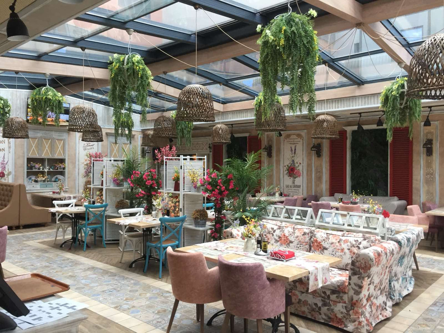 Декоративни изкуствени аранжировки 071