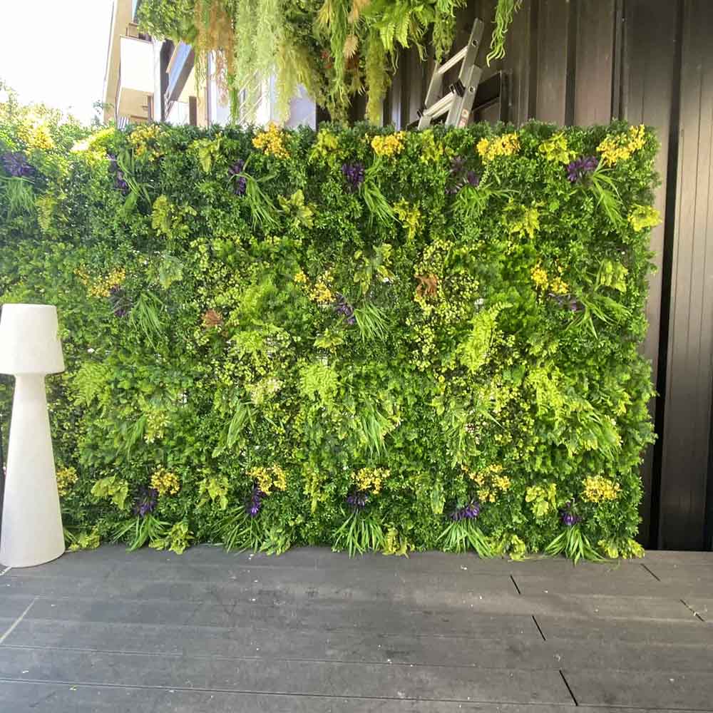 Изкуствена зелена стена 076