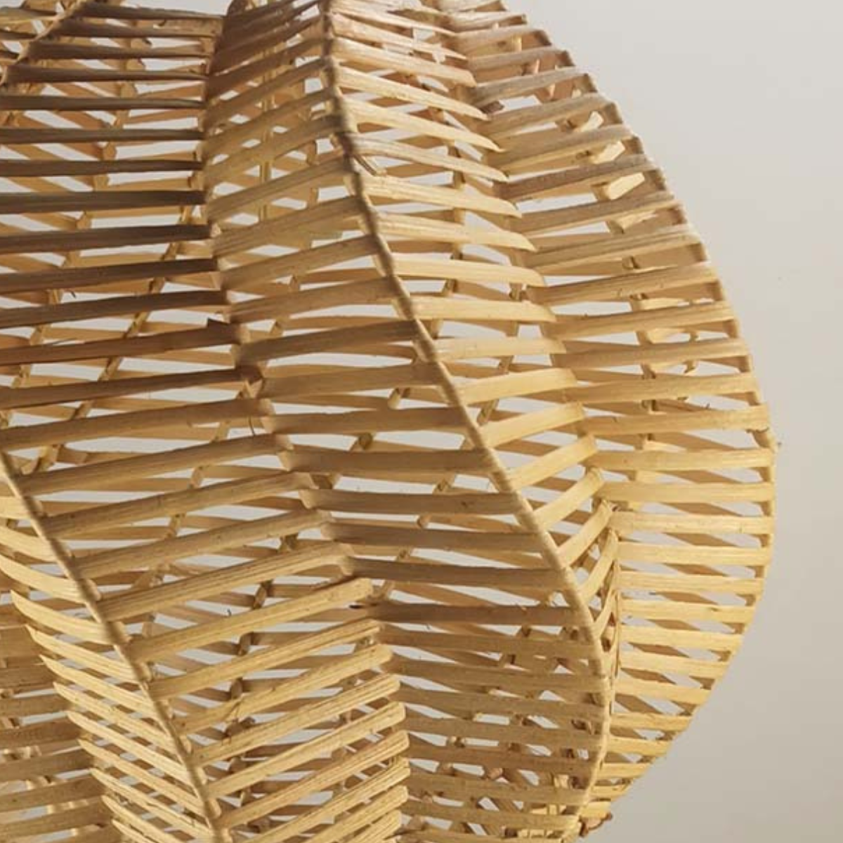 Декоративна ратанова лампа ―  Baron.bg