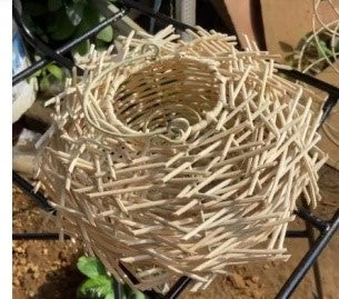 Лампа от естествен ратан ― Baron.bg