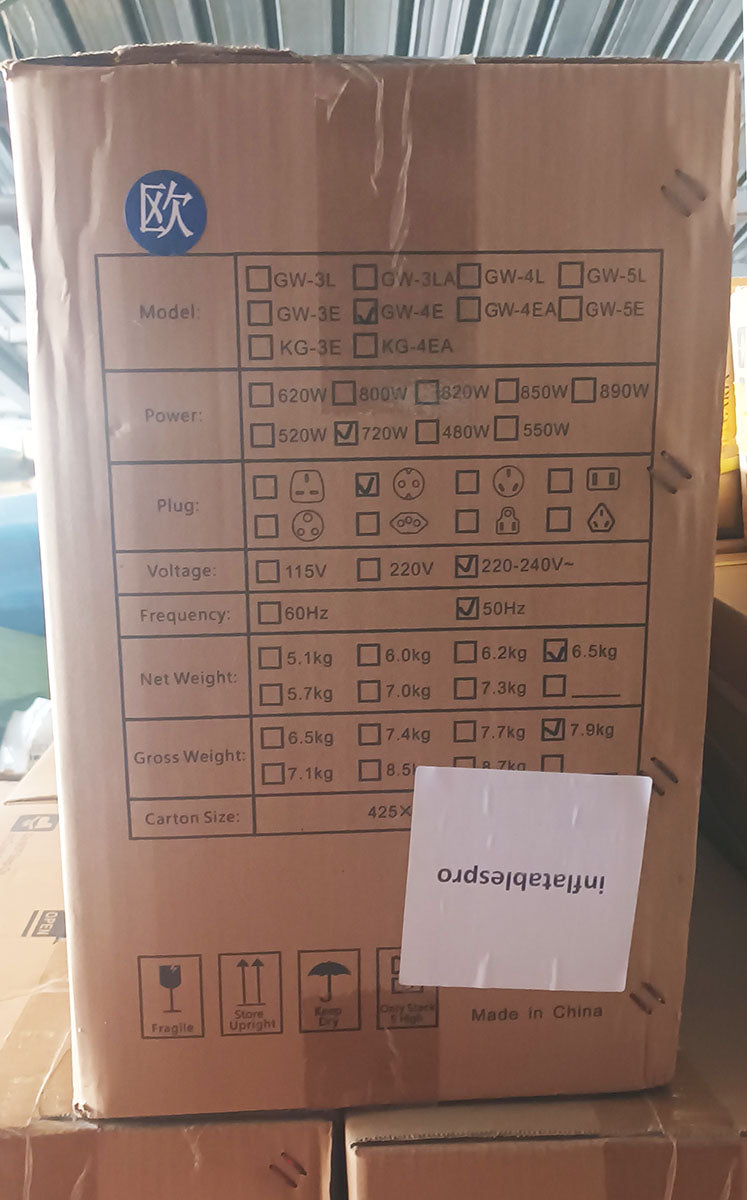 Компресор за надуване на батути и пързалки 720W ― Baron.bg