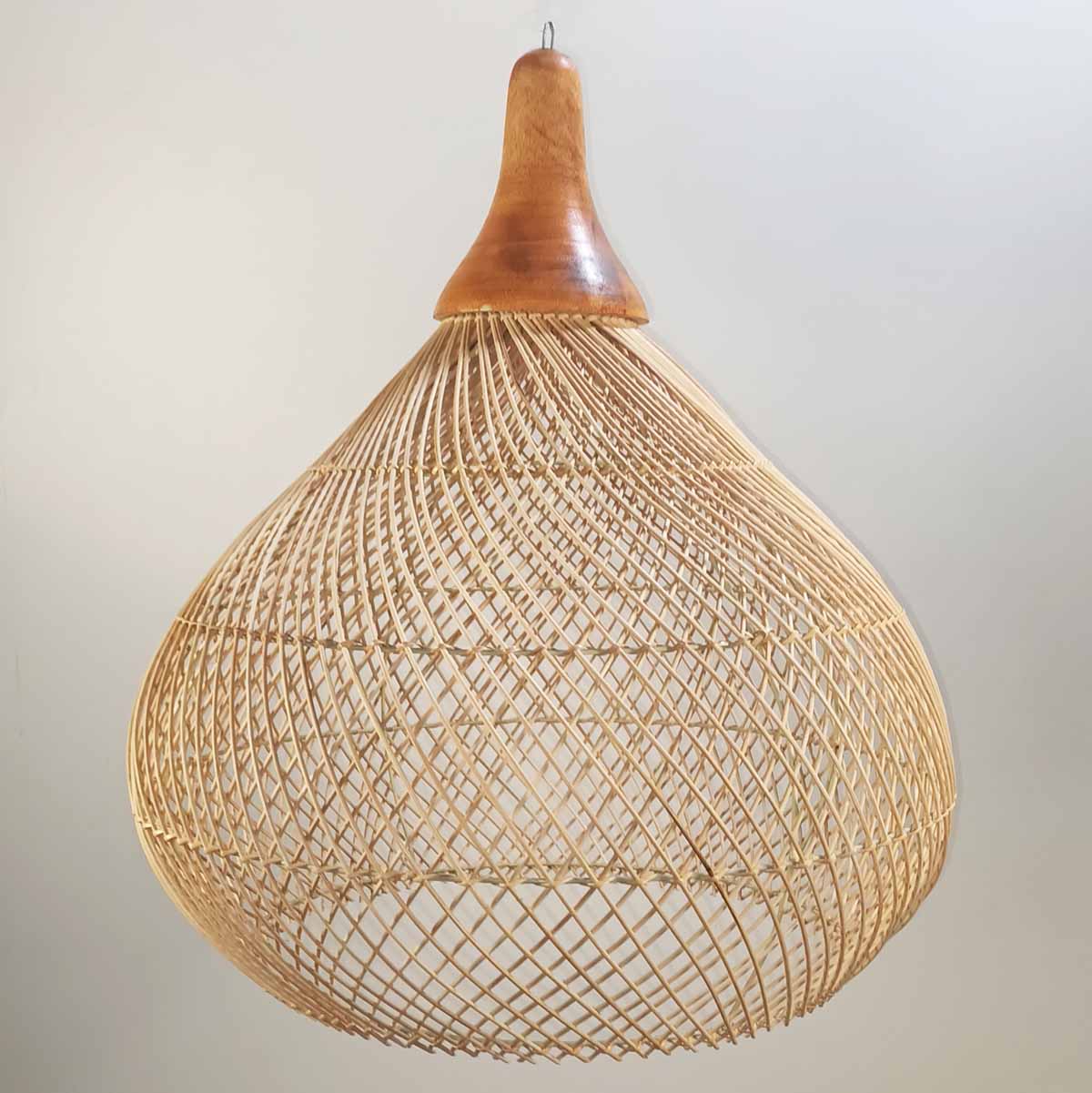 Декоративна ратанова лампа ―  Baron.bg