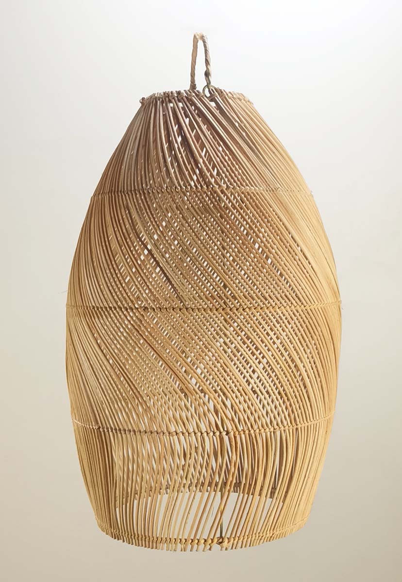 Декоративна ратанова лампа ―  Baron.bg