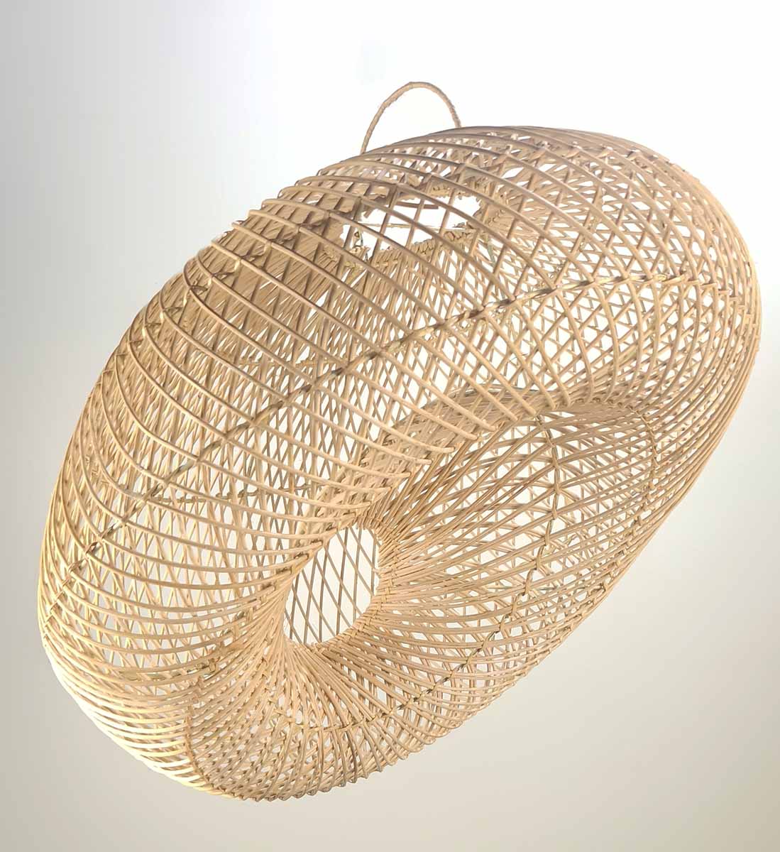 Декоративна ратанова лампа ―  Baron.bg