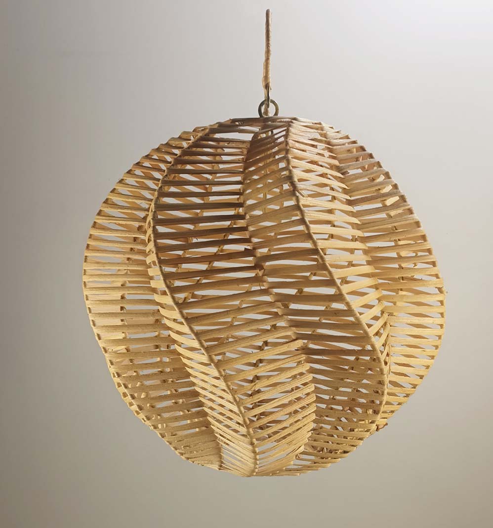 Декоративна ратанова лампа ―  Baron.bg