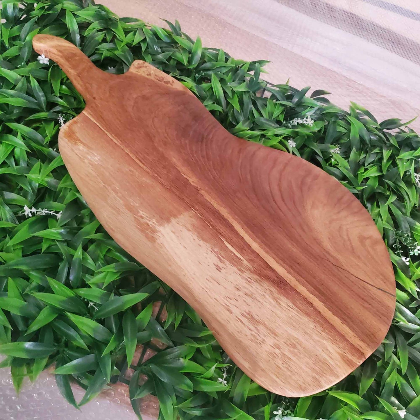 Кухненска дървена дъска за мезета 018