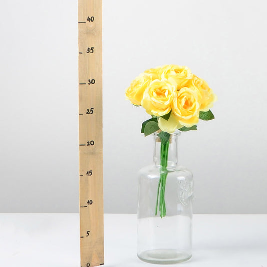 Жълто изкуствено цвете - baron.bg