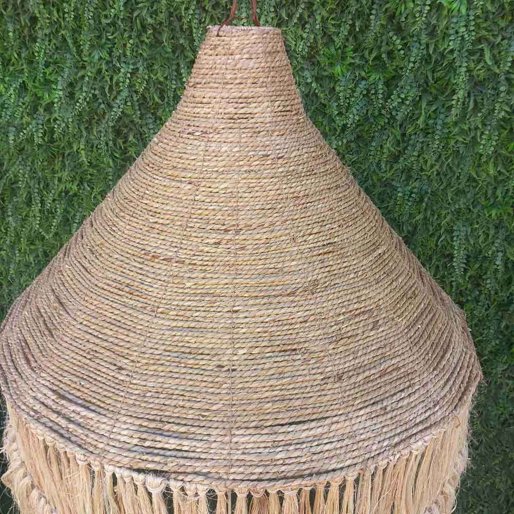 Декоративен абажур от морска трева RPL74A