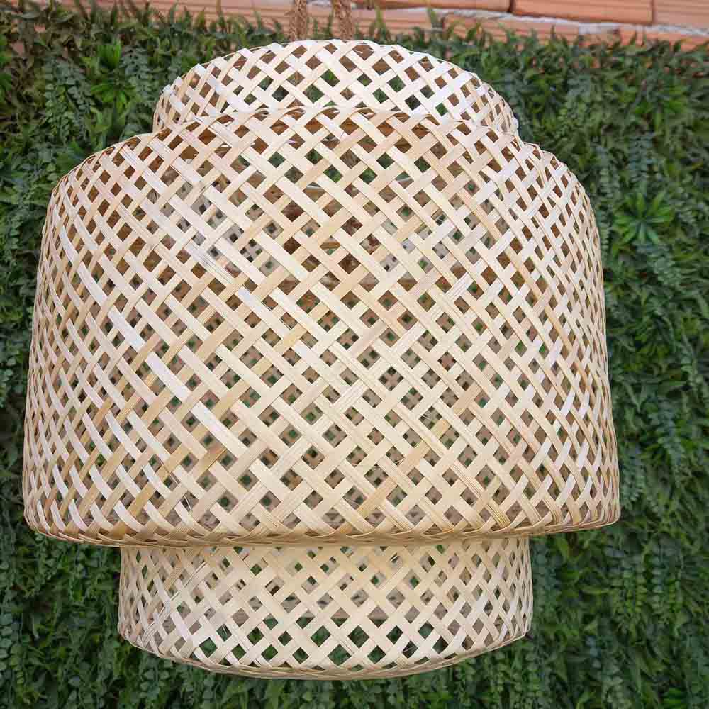 Декоративна бамбукова лампа - RPL85