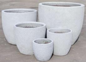 Керамични кашпи Pure White Atlantis - SAP2691124-43