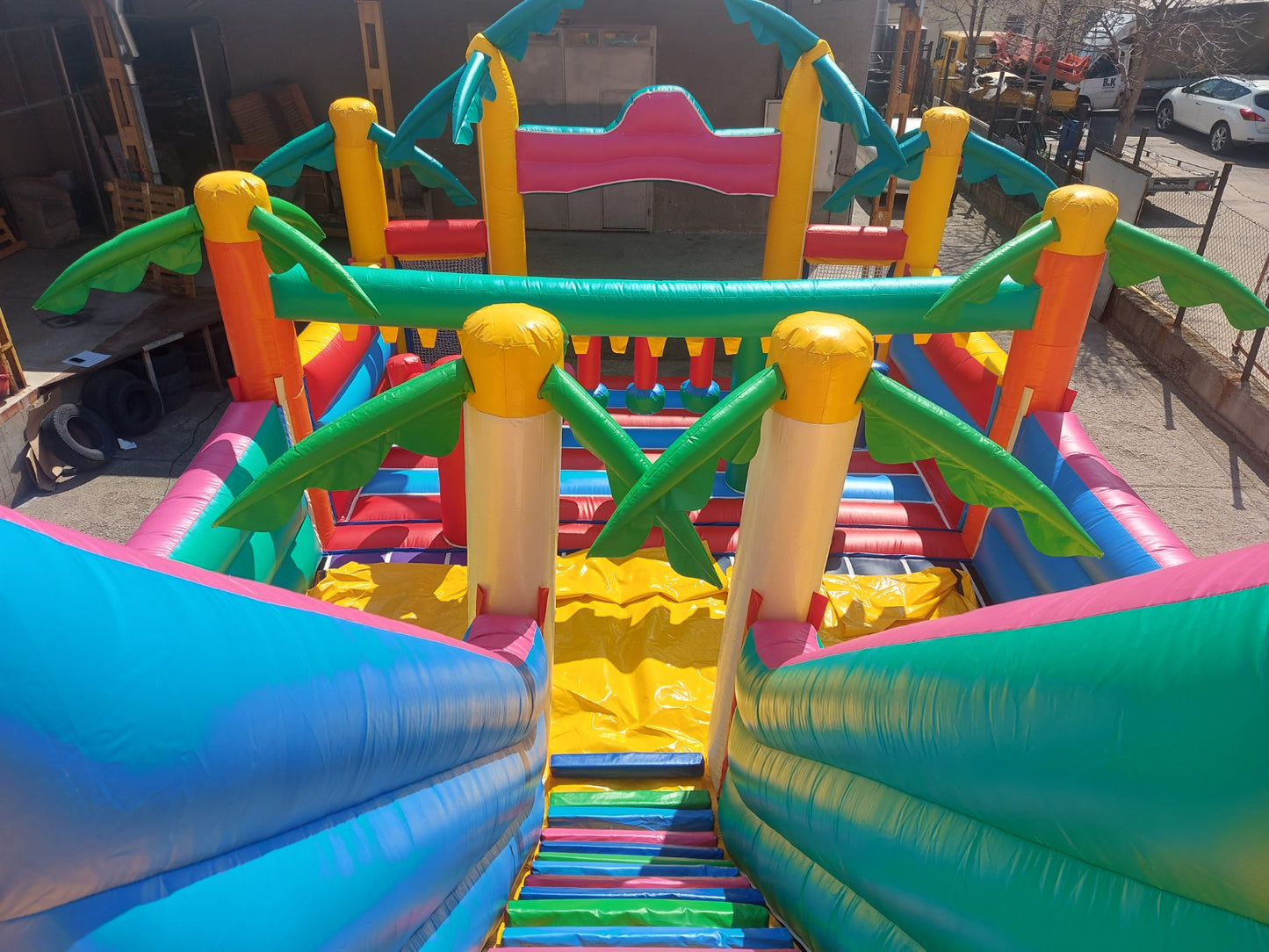 Надуваема пързалка Джунгла Диего ― Baron.bg