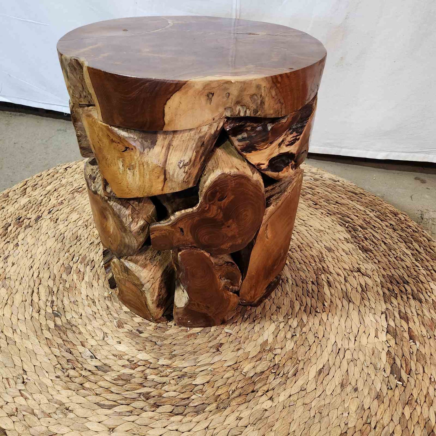 Кафе маса от тик корен DMT037/9