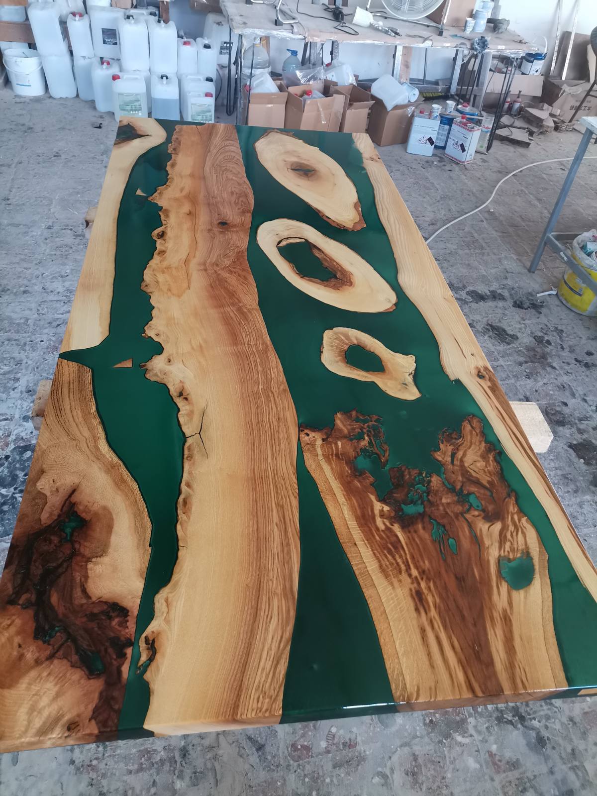 Плот от ясен и епоксидна смола - PMD 11