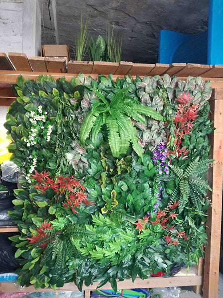 Декоративна зелена стена Естер 035