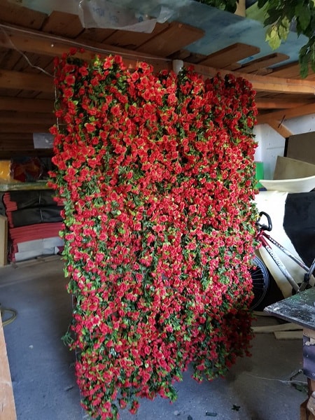 Декоративна зелена стена Клара 028