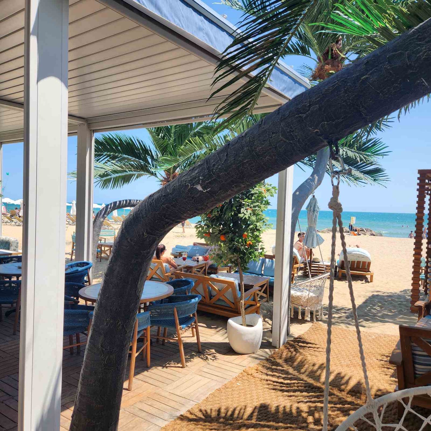 Изкуствена палма за външна употреба MB048