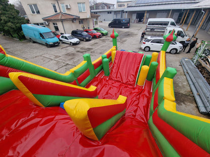 Надуваем батут "Пързалки" 70