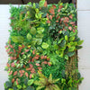 Декоративна зелена стена от изкуствена зеленина Флора 055