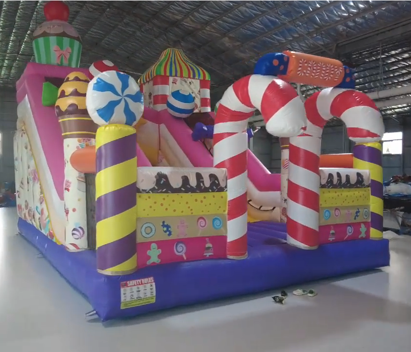 Надуваема пързалка за деца NB30