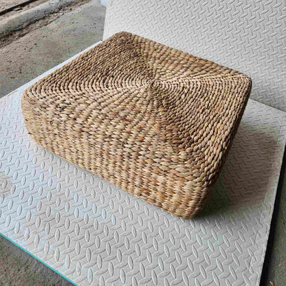 Правоъгълна табуретка от воден хиацинт – DSV03