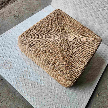 Правоъгълна табуретка от воден хиацинт – DSV03