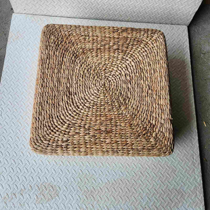 Правоъгълна табуретка от воден хиацинт – DSV03