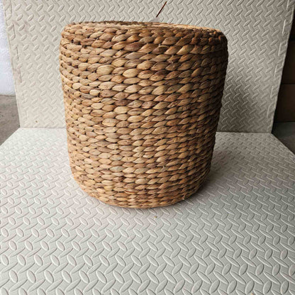 Правоъгълна табуретка от воден хиацинт – DSV04A