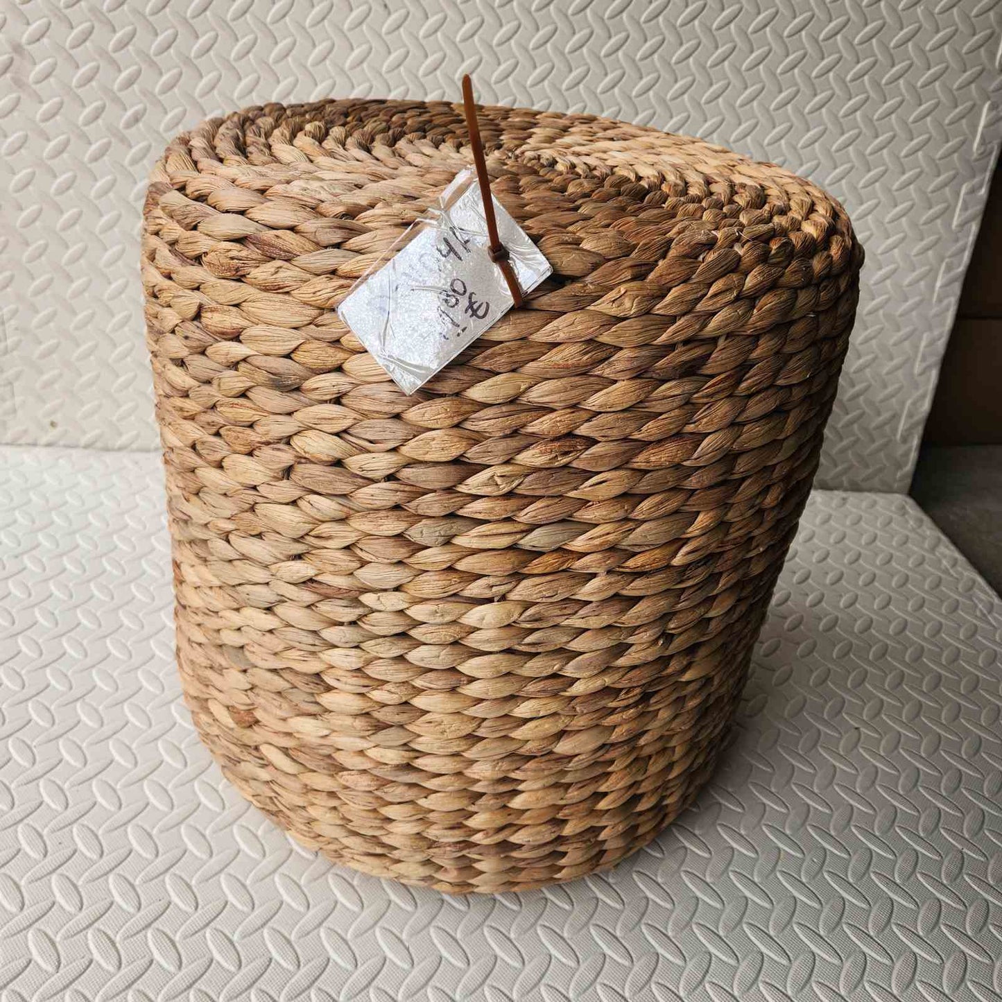 Правоъгълна табуретка от воден хиацинт – DSV04A