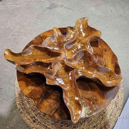 Дървено плато/пано от дърво Тик