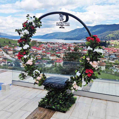 Декоративна арка с място за снимки 06