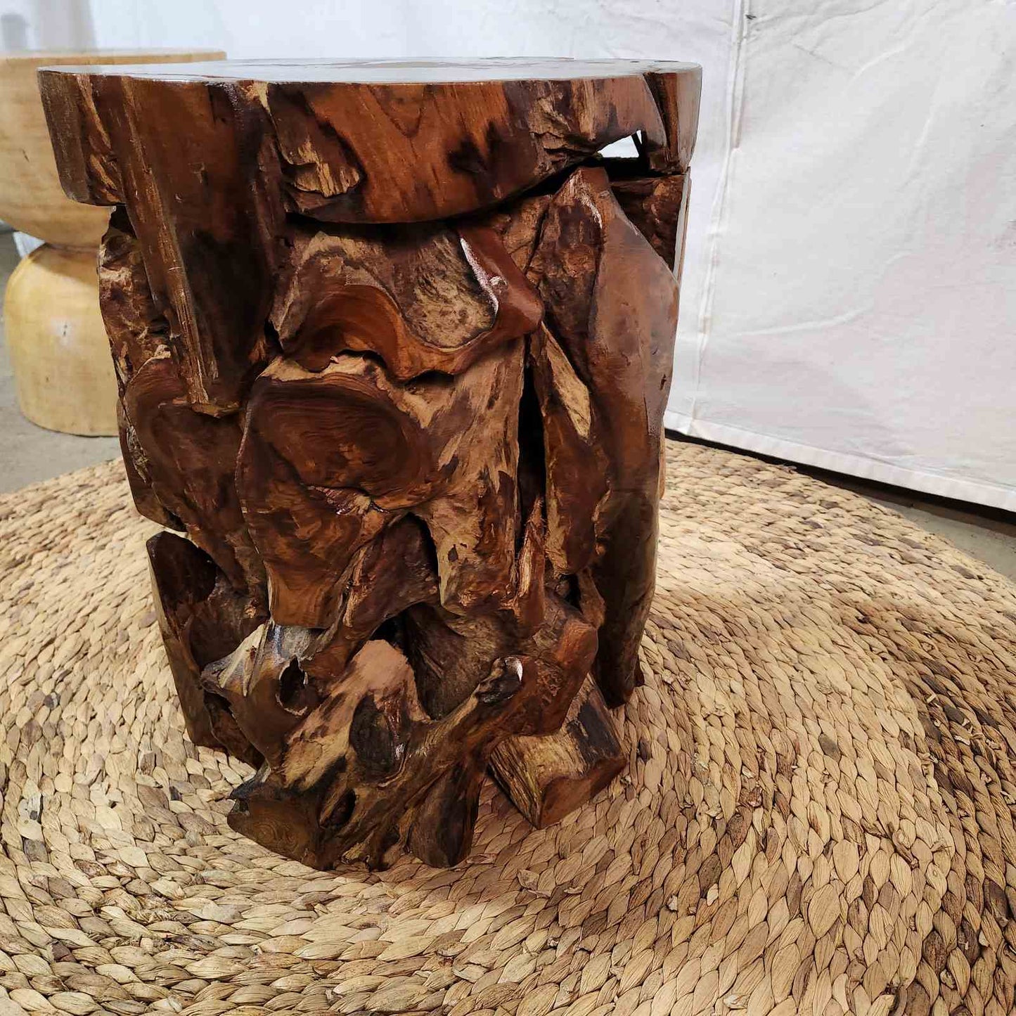 Кафе маса от тик корен DMT037/9