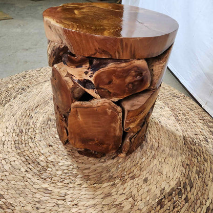 Кафе маса от тик корен DMT037/9