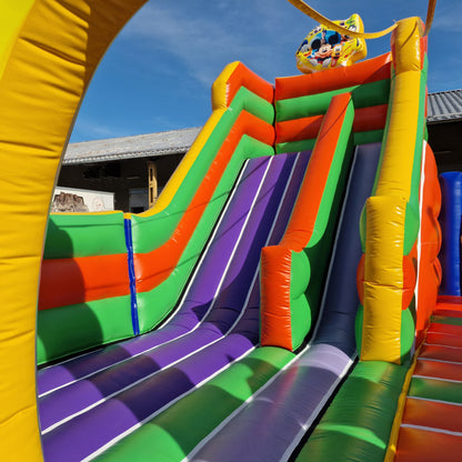 Детски батут с пързалка "Мики Парк" 69